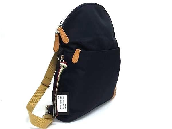 □新品同様□ Orobianco オロビアンコ ナイロン×レザー 2WAY リュック