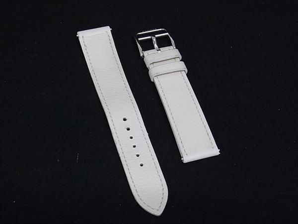 HERMES / 腕時計/アナログ/レザー/WHT/CML/SS/社外ベルト □美品□ HERMES エルメス レザー シルバー金具 時計ベルト ウォッチ