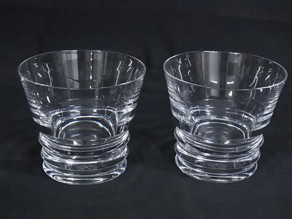 Baccarat バカラ ベガ クリスタルガラス ロックグラス コップ 食器 テーブルウェア ペア 2客セット クリア BR 0561