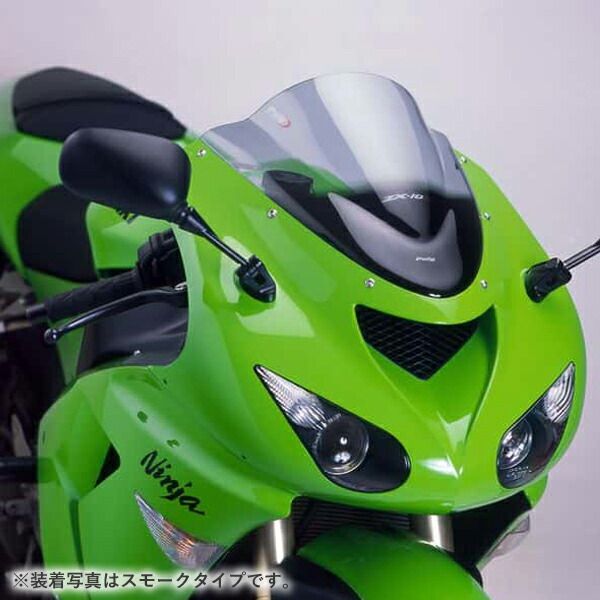 Puig 4053W RACING-SCREEN [CLEAR] Kawasaki ZX-10R (06-07) ZX-6R (05