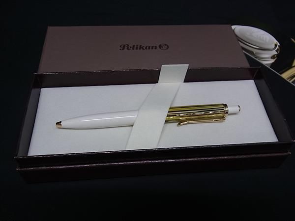 Pelikan ペリカン スーベレーン K 400 ノック式 ボールペン 筆記用具 文房具 ステーショナリー アイボリー系 FU 3902