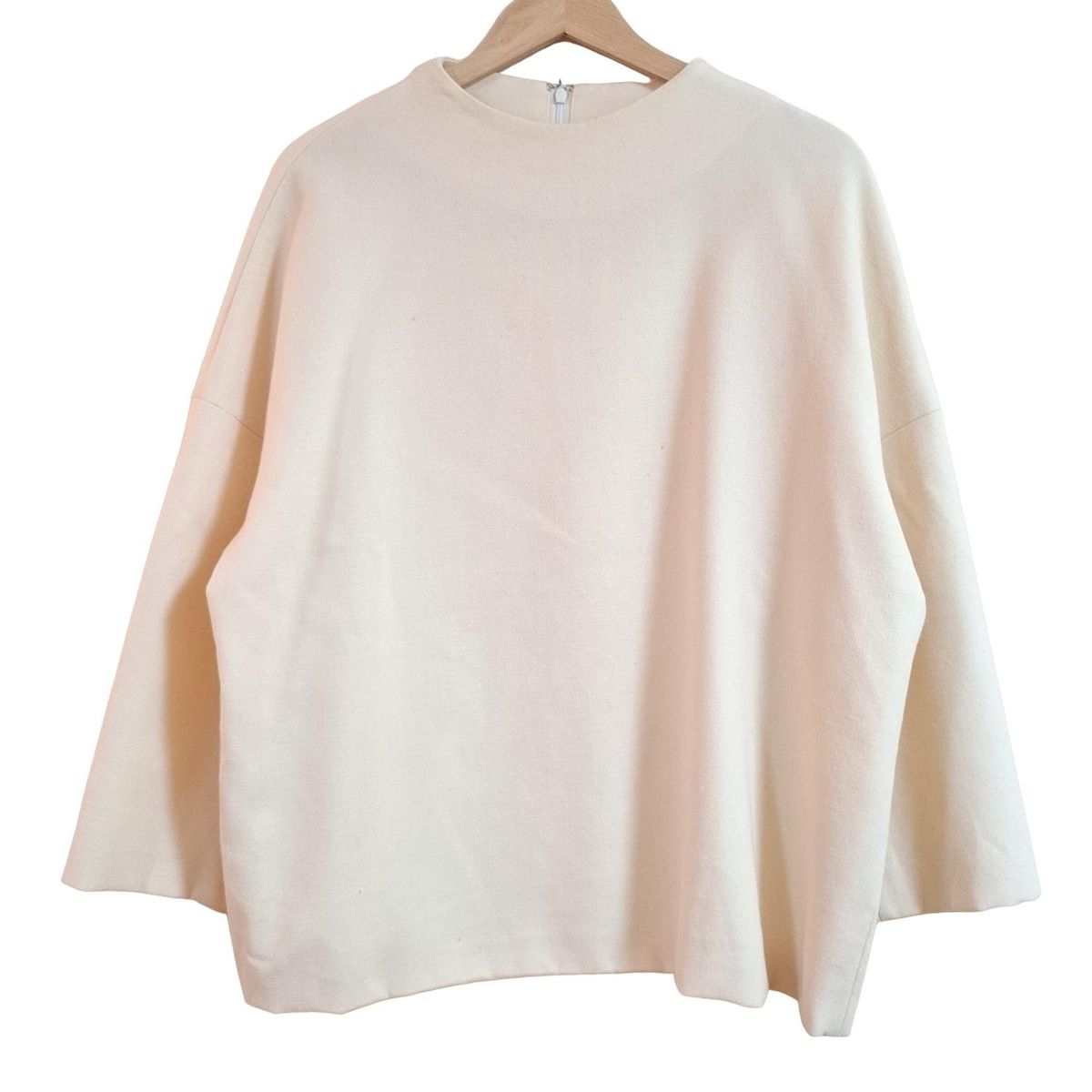 ENFOLD エンフォルド 長袖カットソー サイズ38 M レディース - アイボリー クルーネック