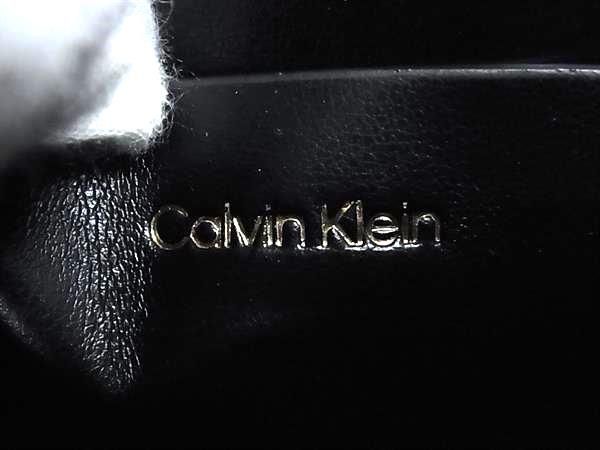 □新品同様□ Calvin Klein カルバンクライン レザー チェーン