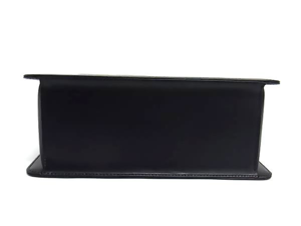 □極美品□ BURBERRY バーバリー レザー×キャンバス ワンハンドル