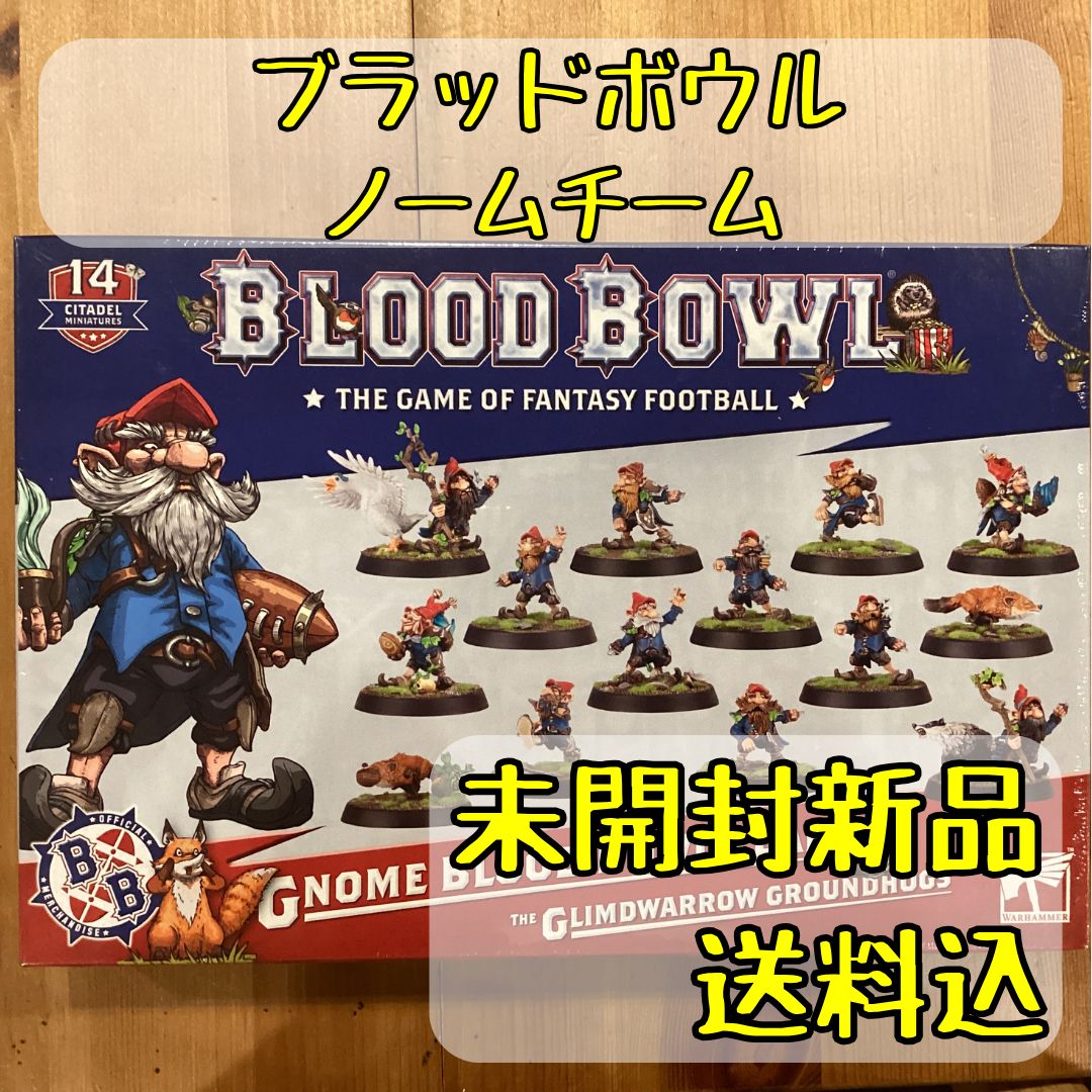 ウォーハンマー ブラッドボウル ノームチーム Gnome Blood Bowl Team