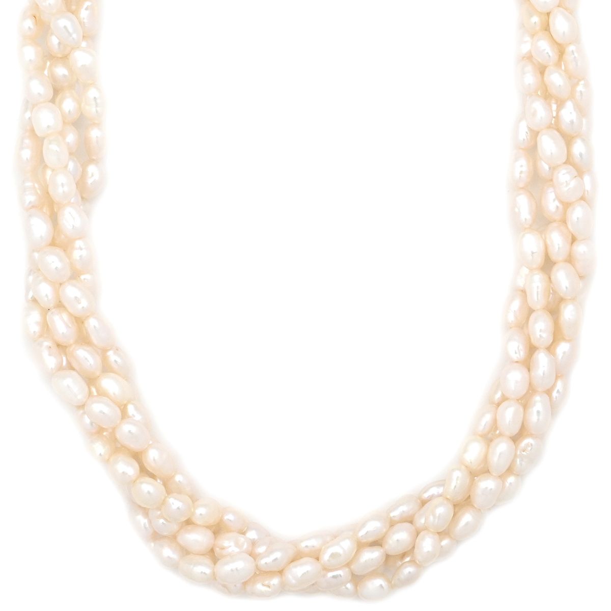 TASAKI TASAKI ネックレス 淡水パール ネックレス 5連 パールホワイト