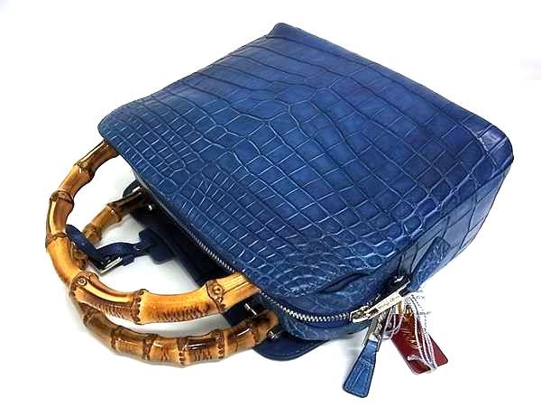 □極上□本物□新品同様□ Pelley Lusso ペレリールッソ クロコダイル