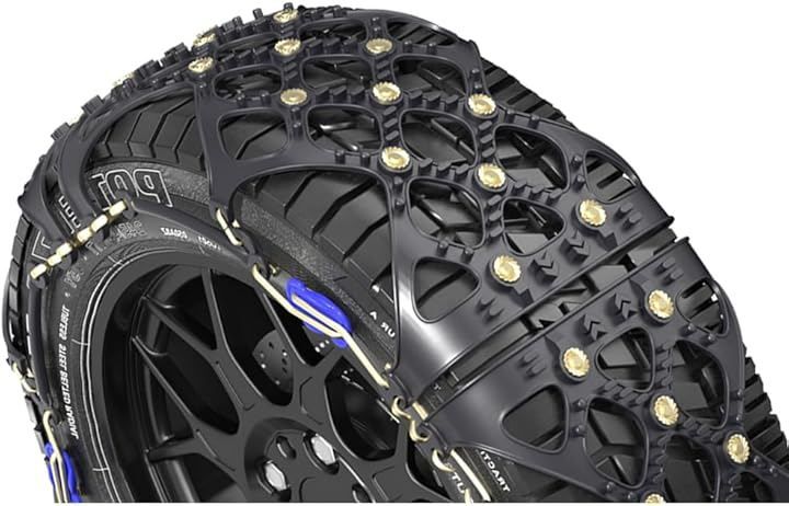  YEZOND 非金属 タイヤチェーン 軽自動車 チェーン規制対応 冬の雪对策 簡単装着 ジャッキアップ不要 低振動 低騒音 タイヤを傷つけない SC 2 その他 チェーン 滑り止め