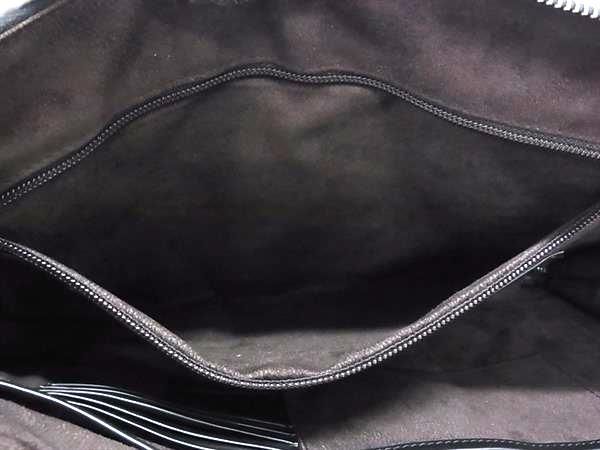 □新品同様□ Ermenegildo Zegna エルメネジルド ゼニア PVC クラッチ