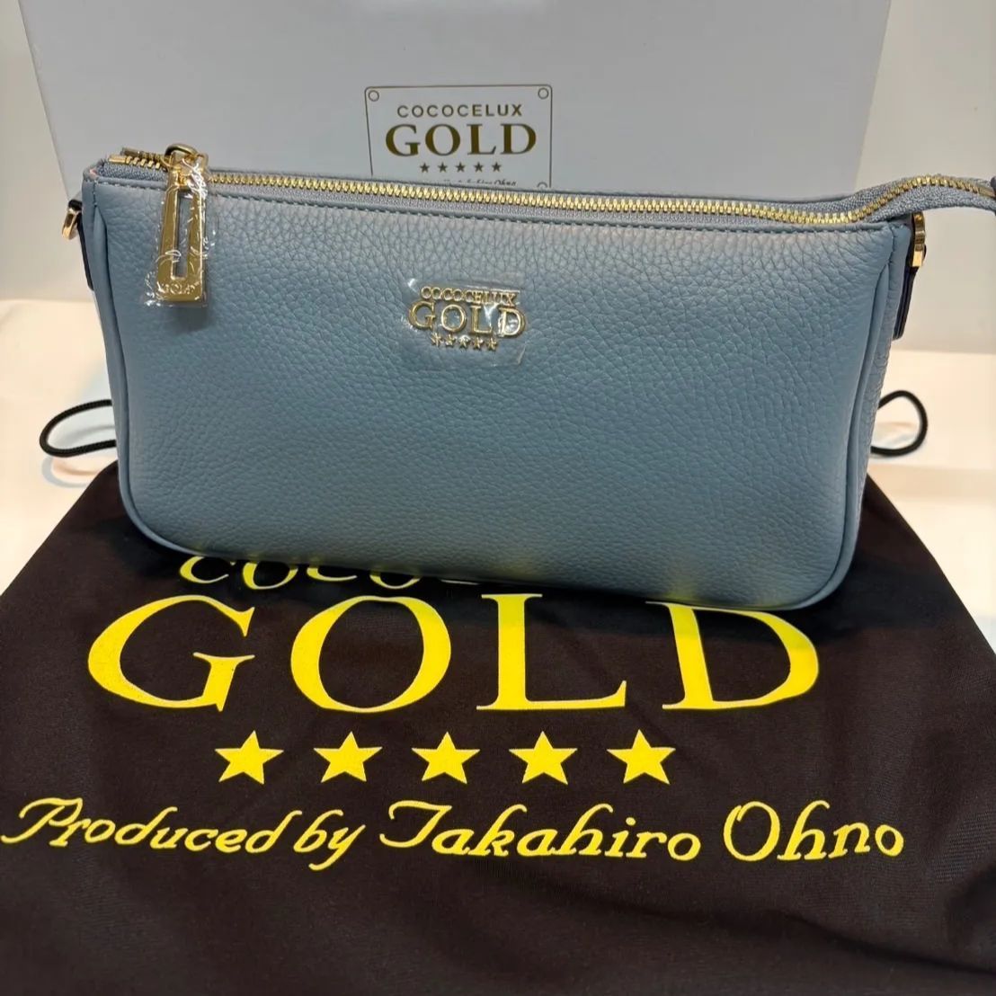 F-015-202 未使用 ココセリュックスゴールド COCOCELUX GOLD ミンク