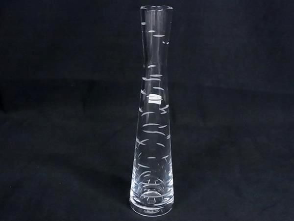 ■新品同様■ Baccarat バカラ ツンドラ フラワーべース クリスタルガラス  花瓶 オブジェ インテリア 置物  クリア BR0834 □新品同様□ Baccarat バカラ ツンドラ フラワーべース クリスタル
