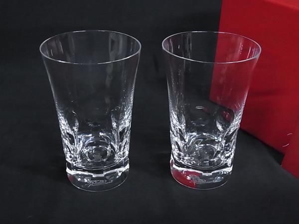 Baccarat バカラ ベルーガ クリスタルガラス ハイボールグラス 食器 テーブルウェア ペア セットクリア FP 8453