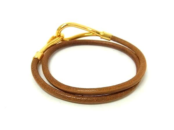 □美品□ HERMES エルメス ジャンボ レザー ゴールド金具 2連