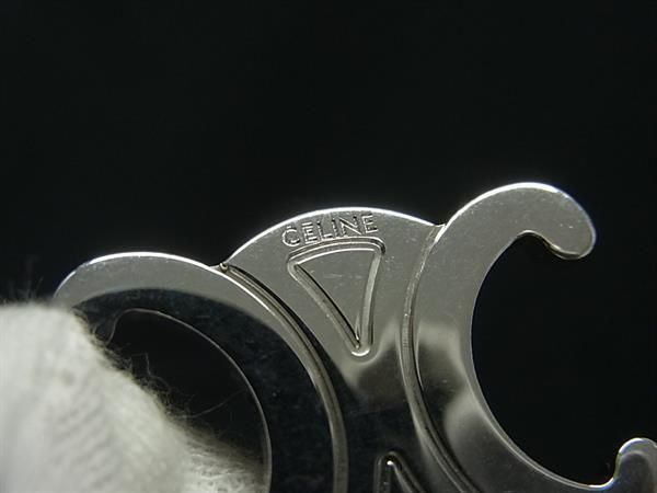 □美品□ CELINE セリーヌ トリオンフ ヘアピン ヘアクリップ ヘア