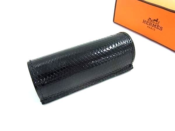 □極上□本物□美品□ HERMES エルメス リザード リップスティック