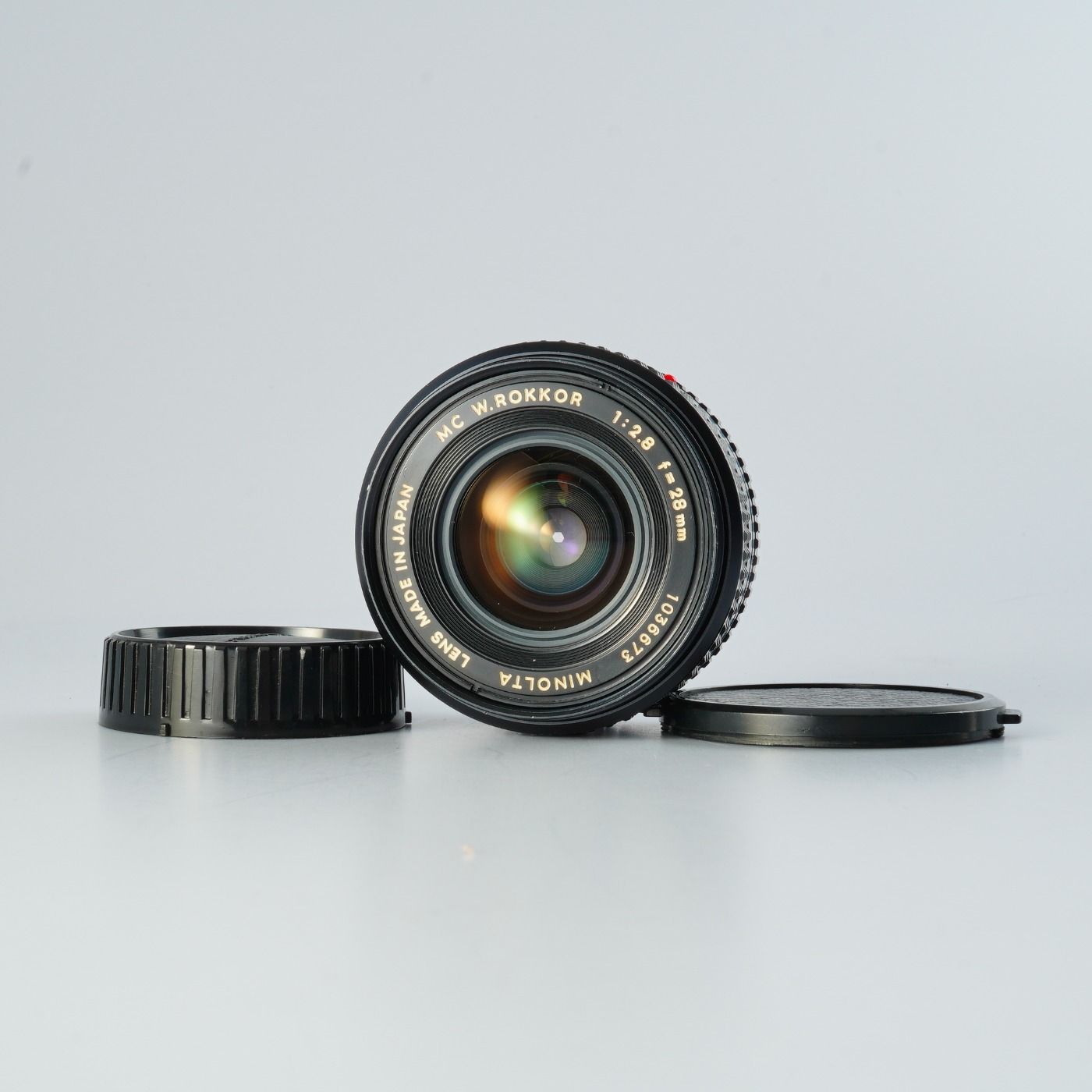 MINOLTA ミノルタ MC W Rokkor 28 mm F 2 8 単焦点レンズ