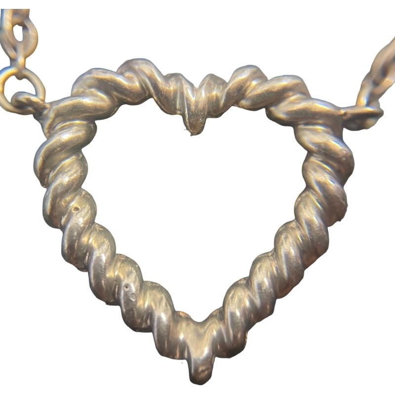 TIFFANY & Co. ティファニー ツイストハート ネックレス シルバー 925