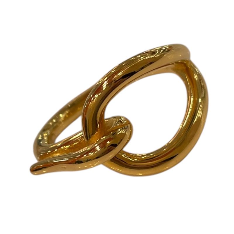 エルメス HERMES ジャンボ スカーフリング ゴールド メタル レディース