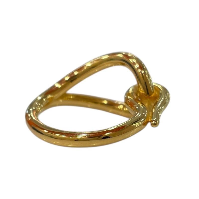 エルメス HERMES ジャンボ スカーフリング ゴールド メタル レディース