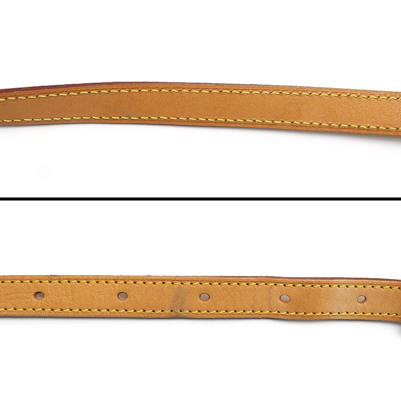 ルイヴィトン LV ショルダーストラップ ヌメ革 幅約1.5cm - メルカリ