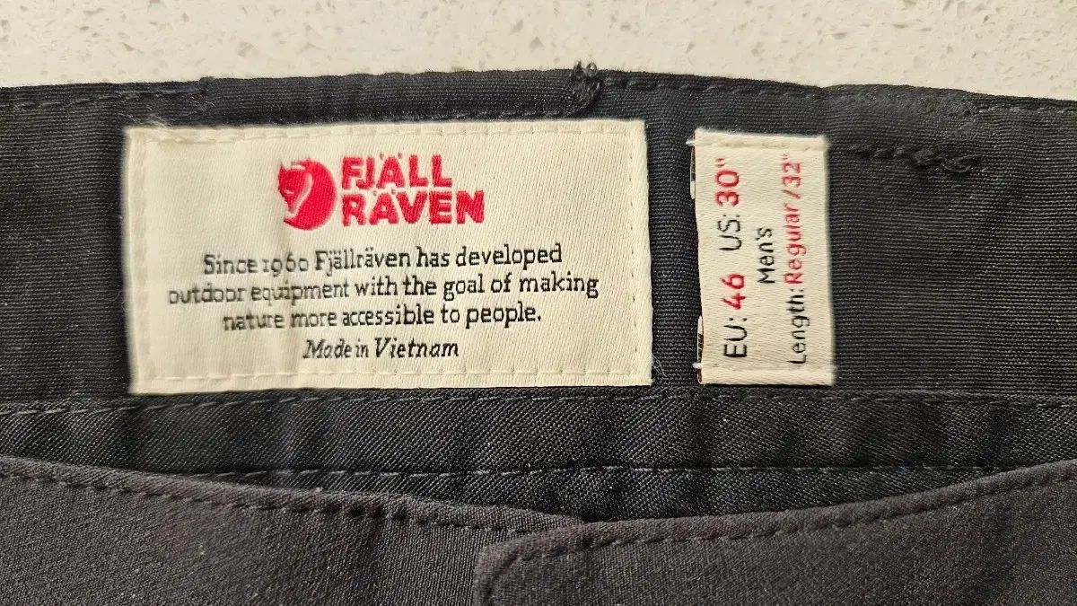 フェールラーベン メンズ Keb ズボン スラックス ショート アジアンフィット