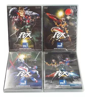 特撮DVD 仮面ライダーBLACK RX 通常版 全4巻セット