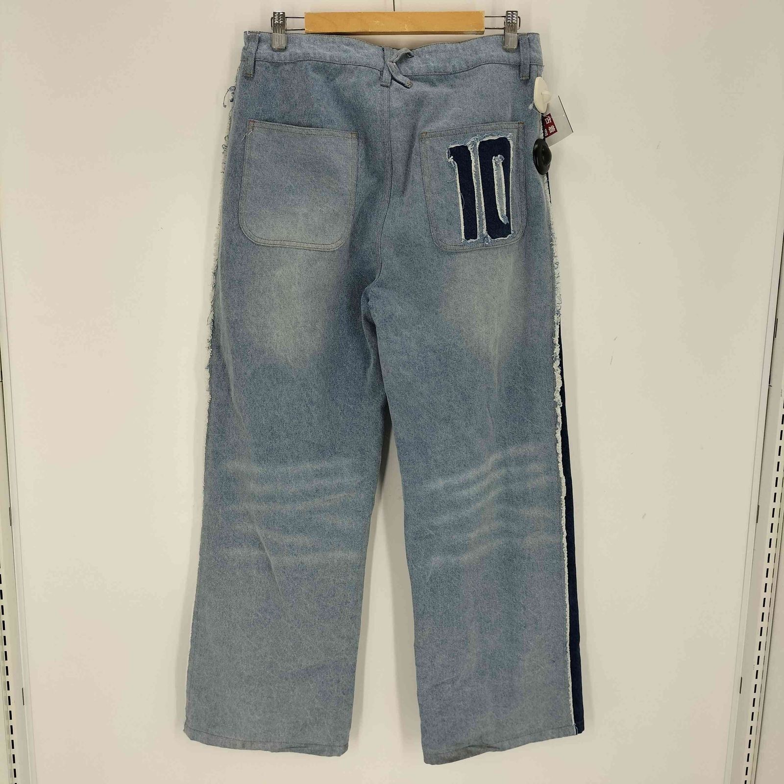 ユーズドフルギ USED古着 x Ronaldinho Stripe Jeans ストライプ