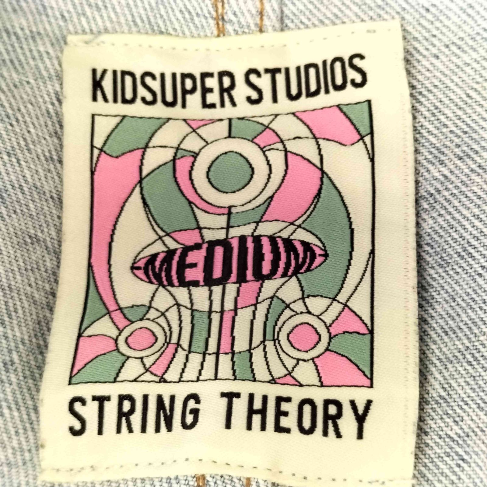 USED古着(ユーズドフルギ) {{KIDSUPER}} x Ronaldinho Stripe Jeans ストライプ ジーンズ メンズ JPN：M 【中古】【ブランド古着バズストア】 ユーズドフルギ USED古着 x Ronaldinho Stripe Jeans ストライプ