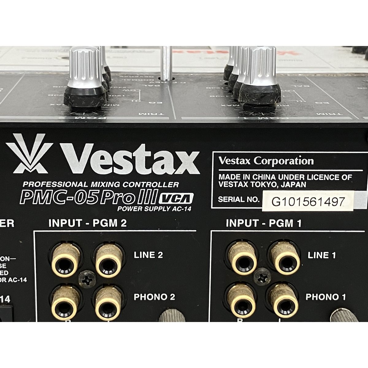 Vestax PMC-280 ジャンク Vestax PMC-05 Pro III ミキサー 音響機材