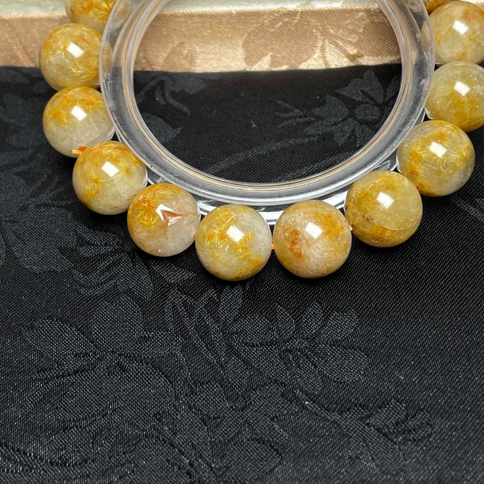 綺麗 EU製 ☆ガーデンフラワータイチンルチル☆ブレスレット