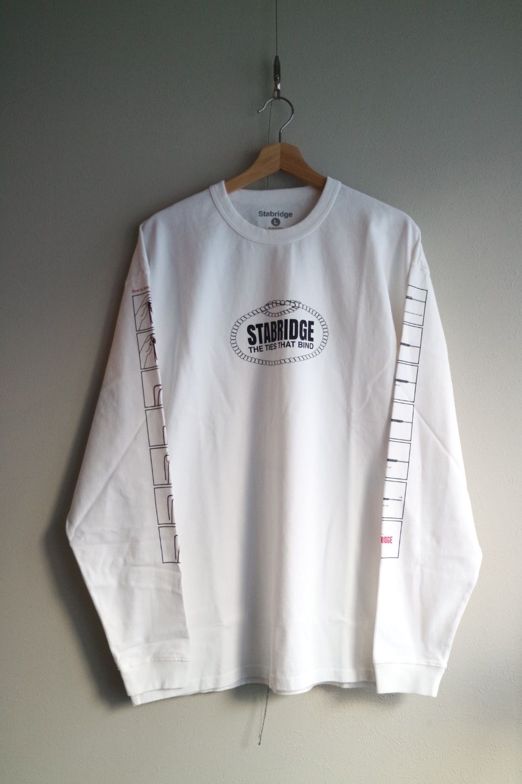 STABRIDGE BOND L/S Tee プリントロンT スターブリッジ アパートメント