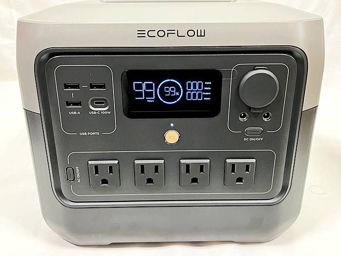 Ecoflow RIVER 2 Pro ポータブル電源 768 Wh 800 W ZMR 620 B JP