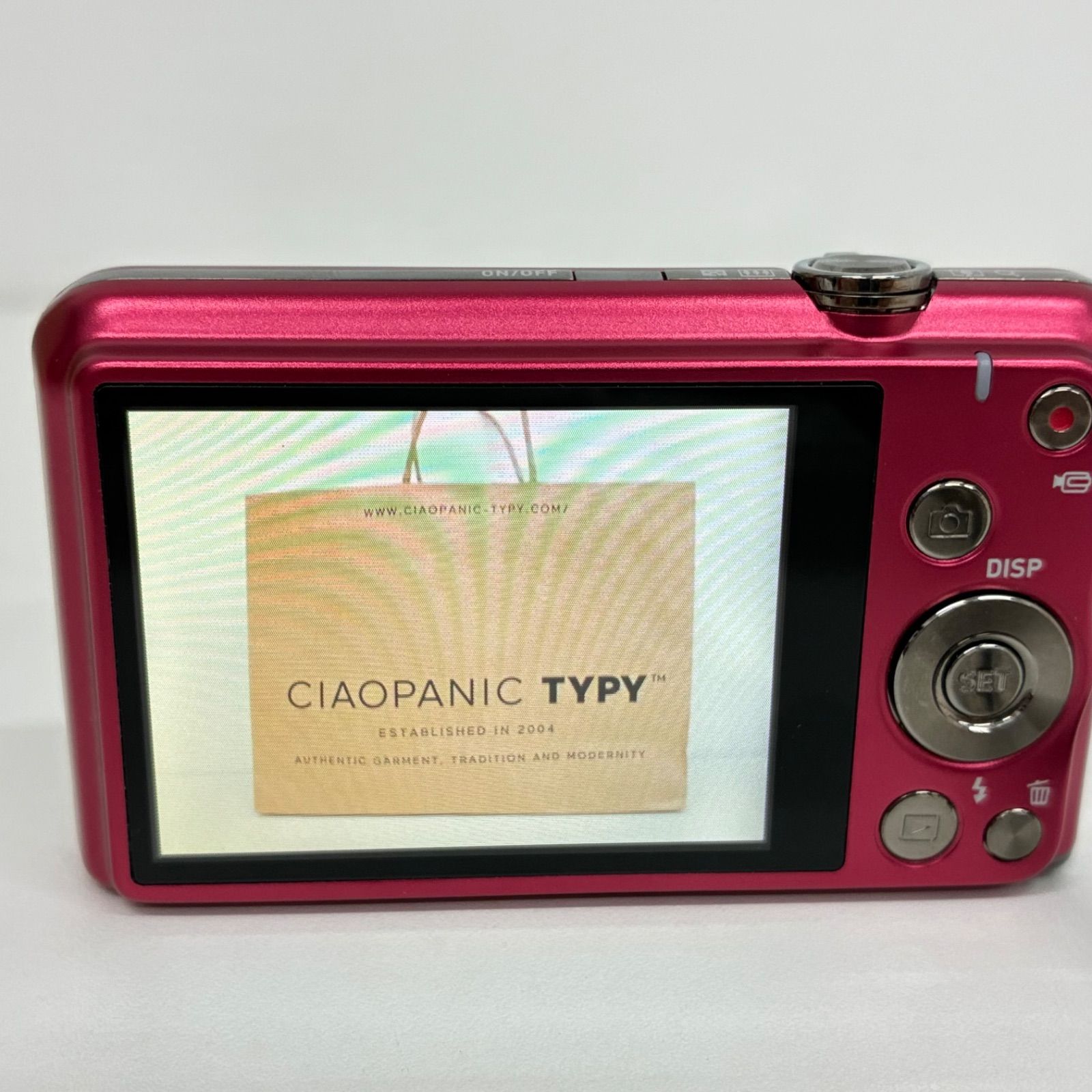 カメラ 動作品コンデジ CASIO EXILIM EX-ZS28 ピンク