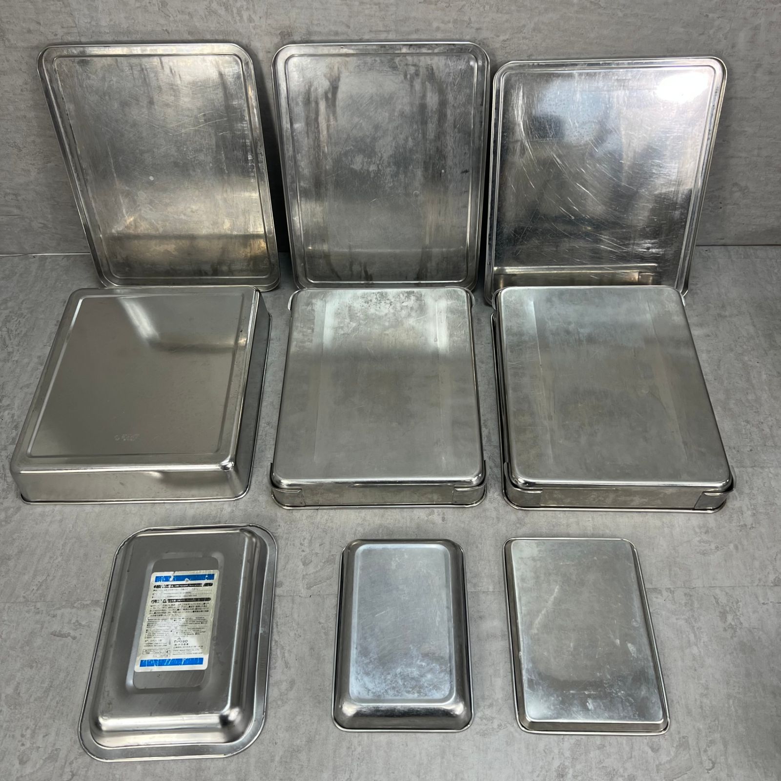  ステンレスバット 40点以上まとめ ホテルパン 厨房機器 業務用 料理 調理器具 バット ざる ボウル バット