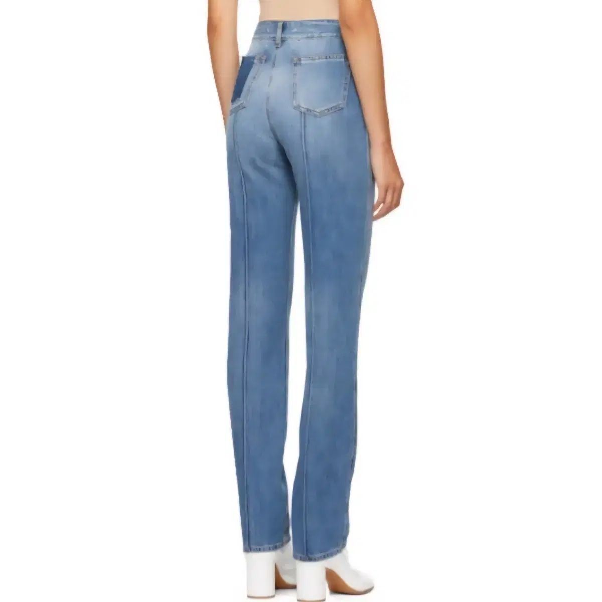 メゾンマルジェラ ディテール デニムパンツ レディースパンツ