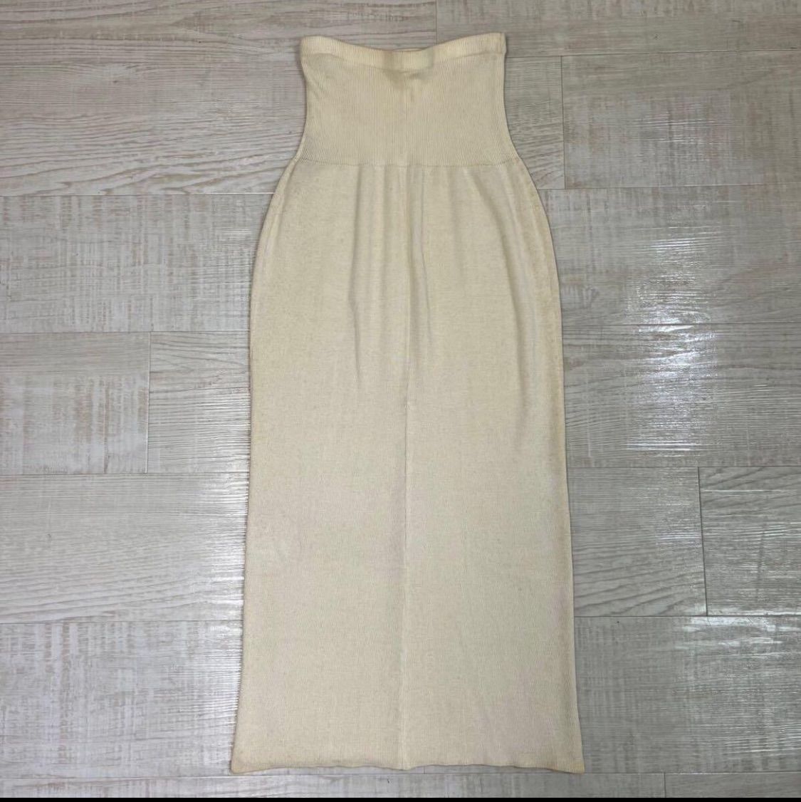 JURGEN LEHL ヨーガンレール ニット タイト ロング スカート サイズ M