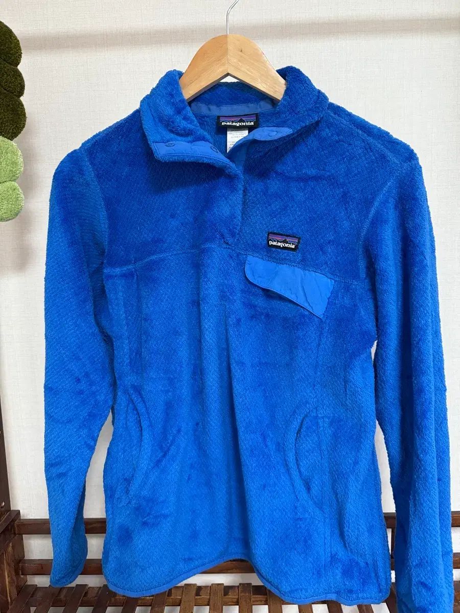 パタゴニア リーツール スナップTシャツ ブルー プルオーバー フリース