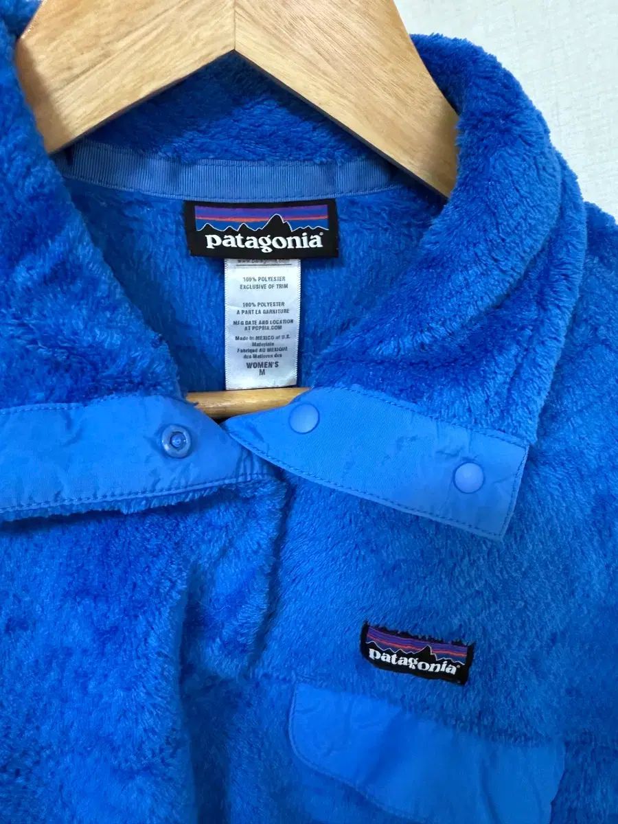 パタゴニア リーツール スナップTシャツ ブルー プルオーバー フリース