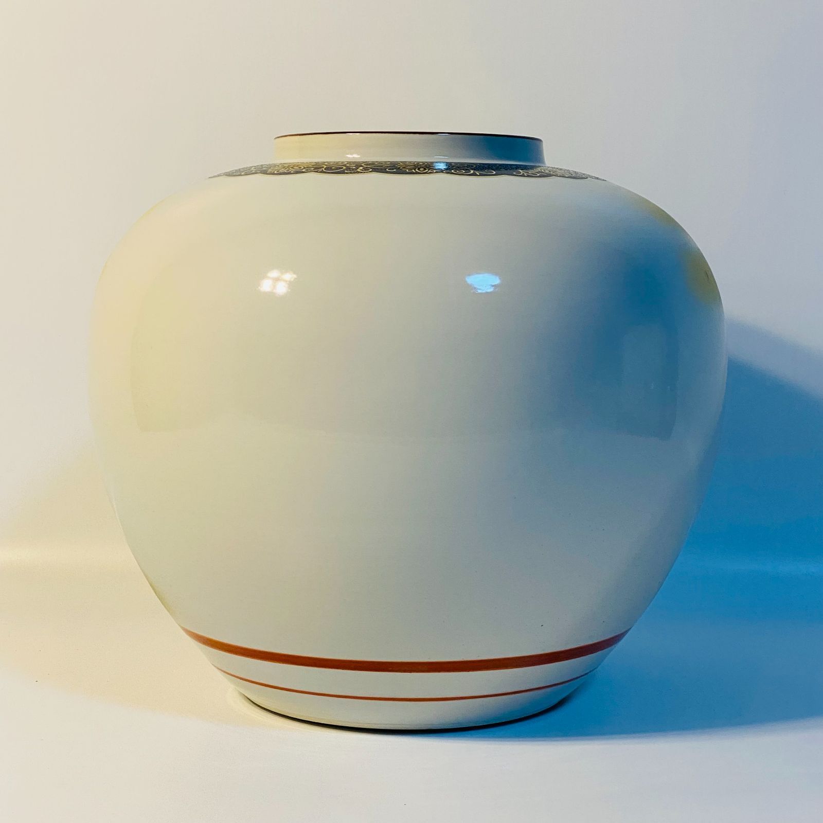 九谷焼 陶寿 花瓶 花器 和柄 孔雀絵 華道 花道 お花 生け花 花立 花入