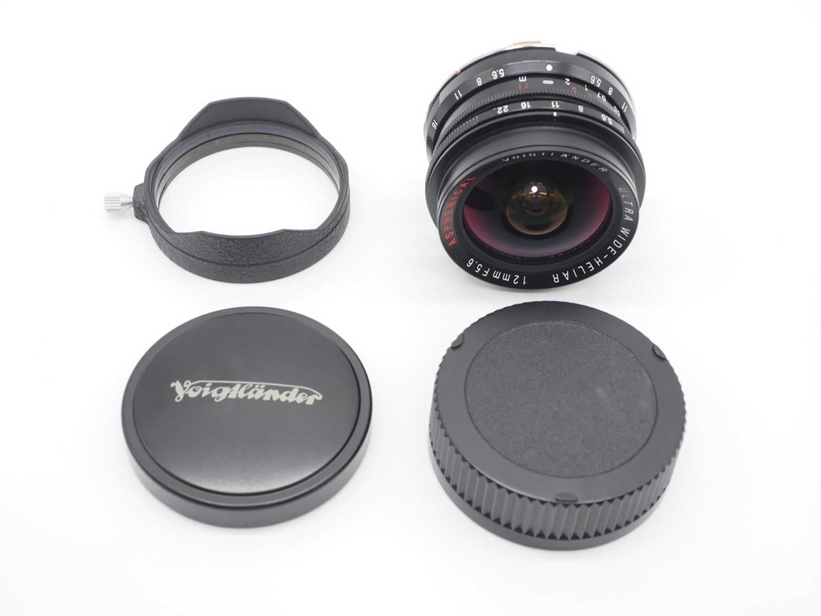 フォクトレンダー Voigtlander 12 mm f 5 6 Ultra Wide Heliar Asph Lens M 39 Black Z 5612 A