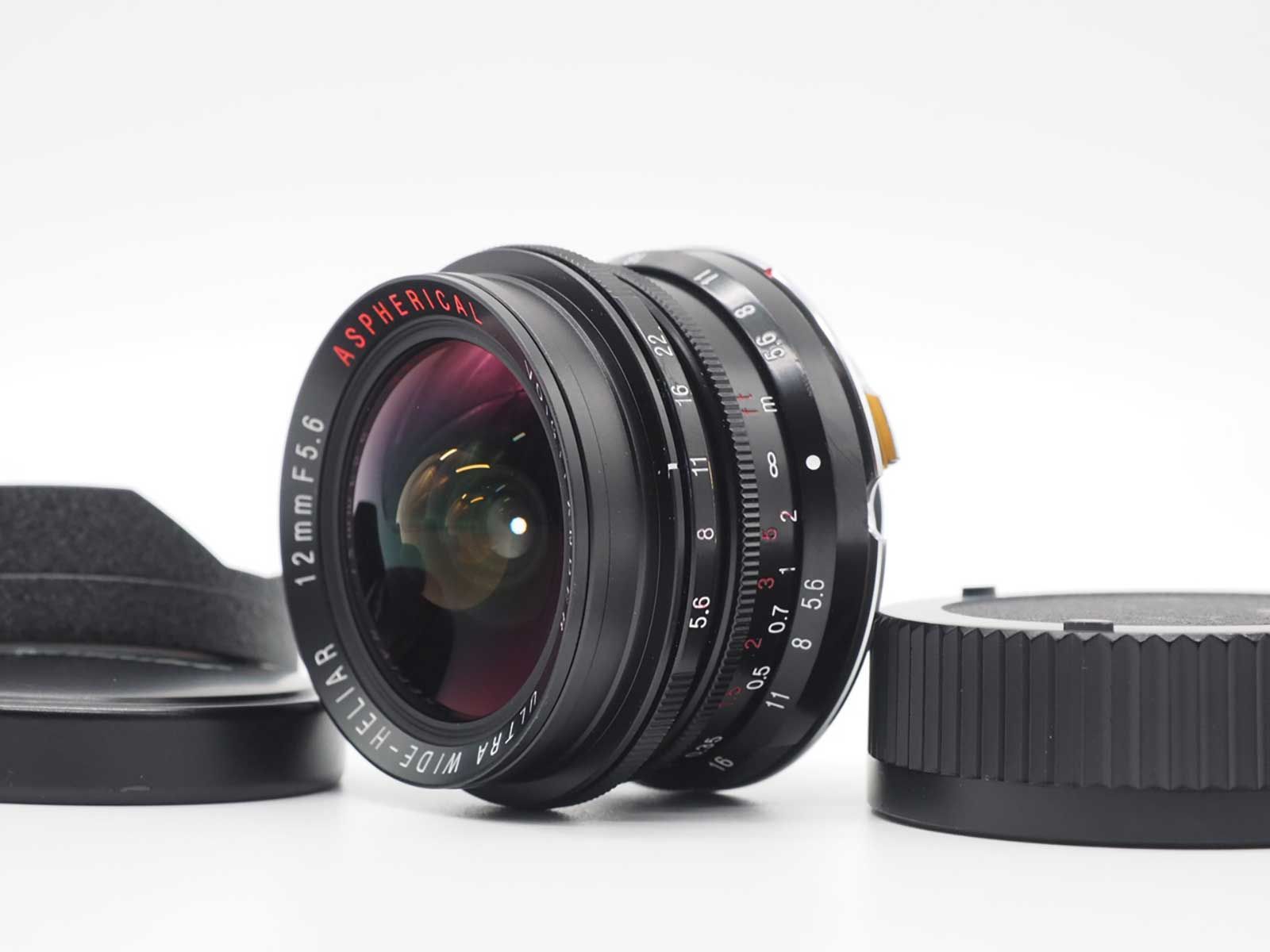 フォクトレンダー Voigtlander 12 mm f 5.6 Ultra Wide-Heliar Asph Lens M 39 Black Z 5612 A