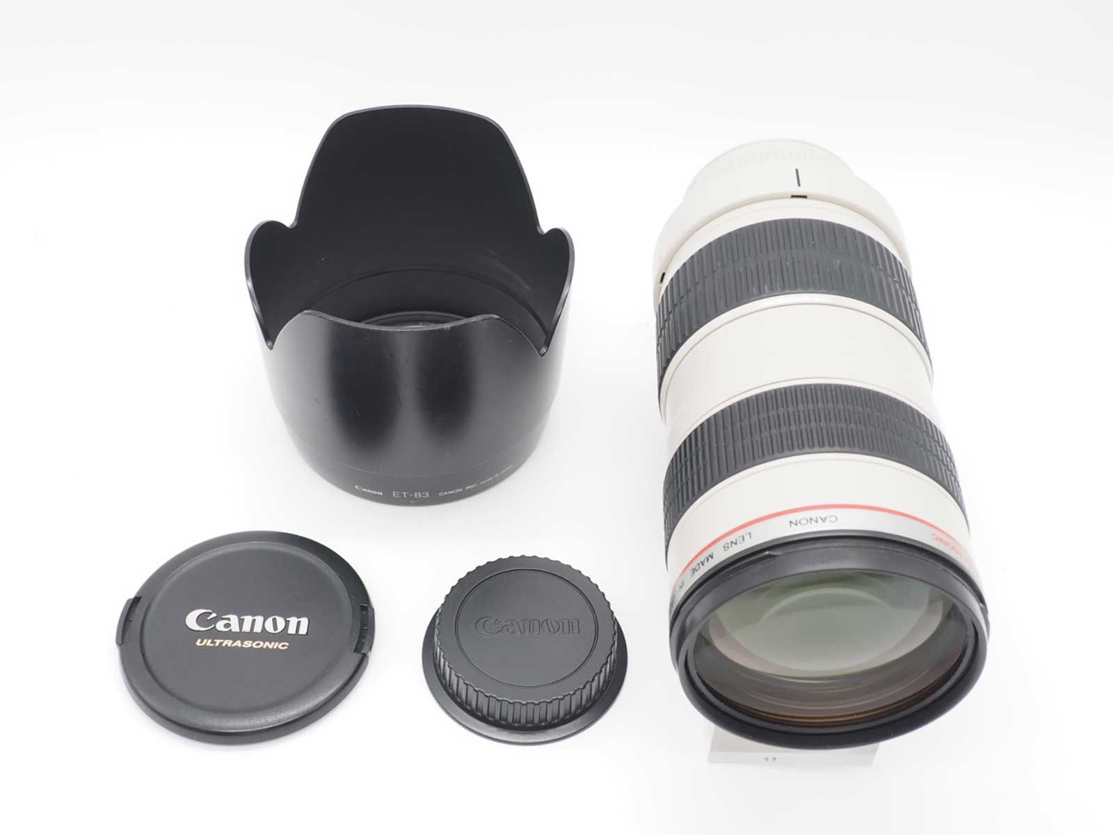 キャノン Canon EF 70 200 mm f 2 8 L USM Telephoto Zoom Lens Z 5619 A