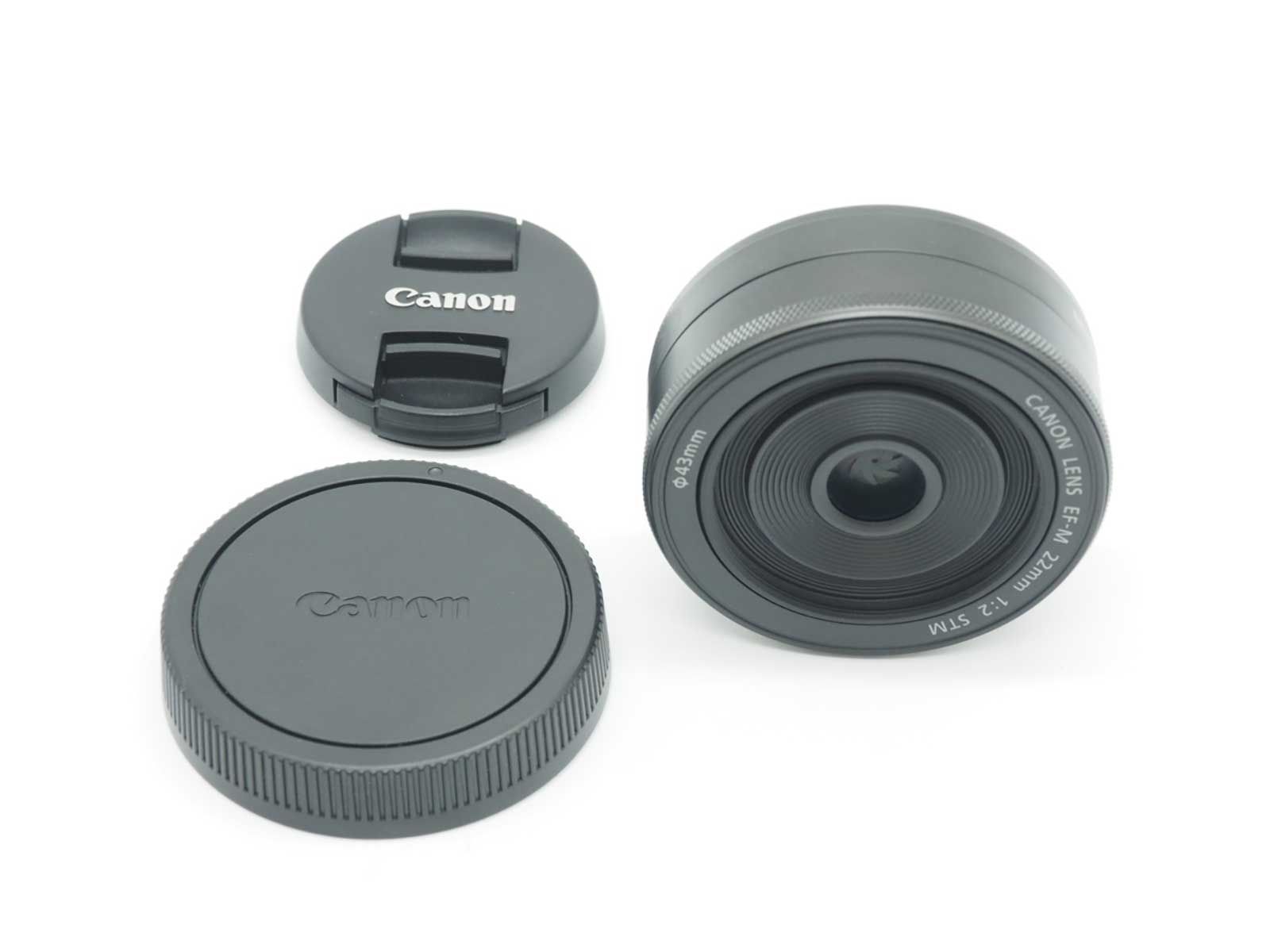 キャノン Canon EF M 22 mm f 2 STM Lens for EOS Mount Black Z 5623 A