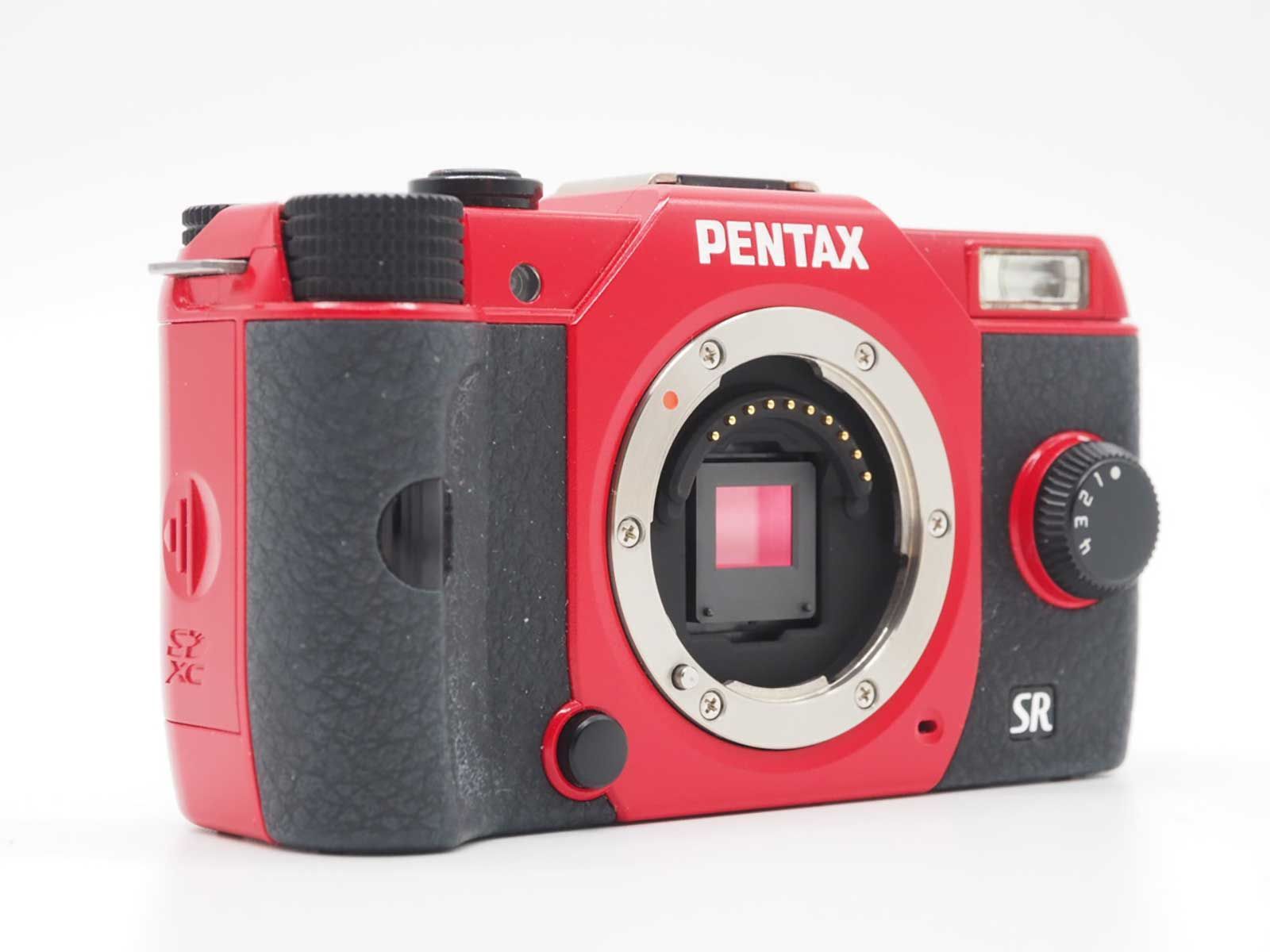  ペンタックス Pentax Q 10 Red 12 4 MP Digital Camera 02 06 Lens Kit 973 Shots Z 5618 A ミラーレス一眼 デジタルカメラ