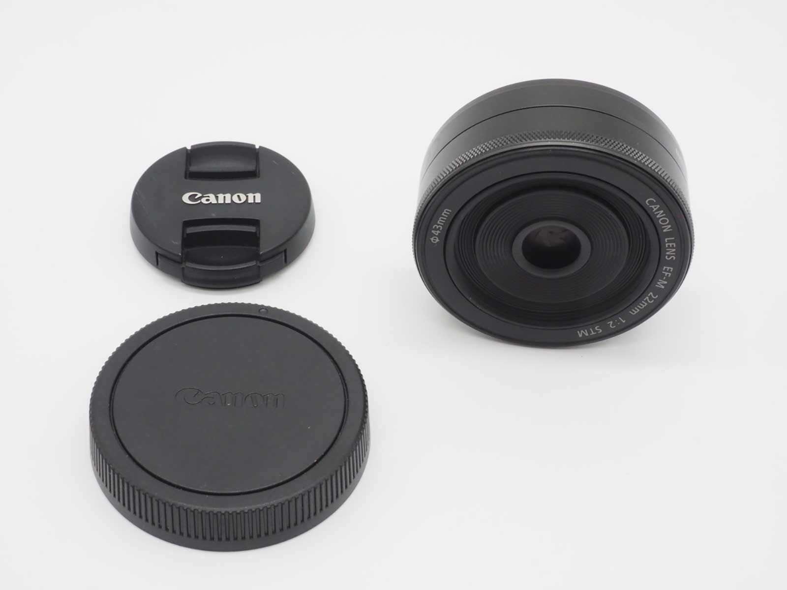 キャノン Canon EF M 22 mm f 2 STM Lens for EOS Mount Black Z 5627 A