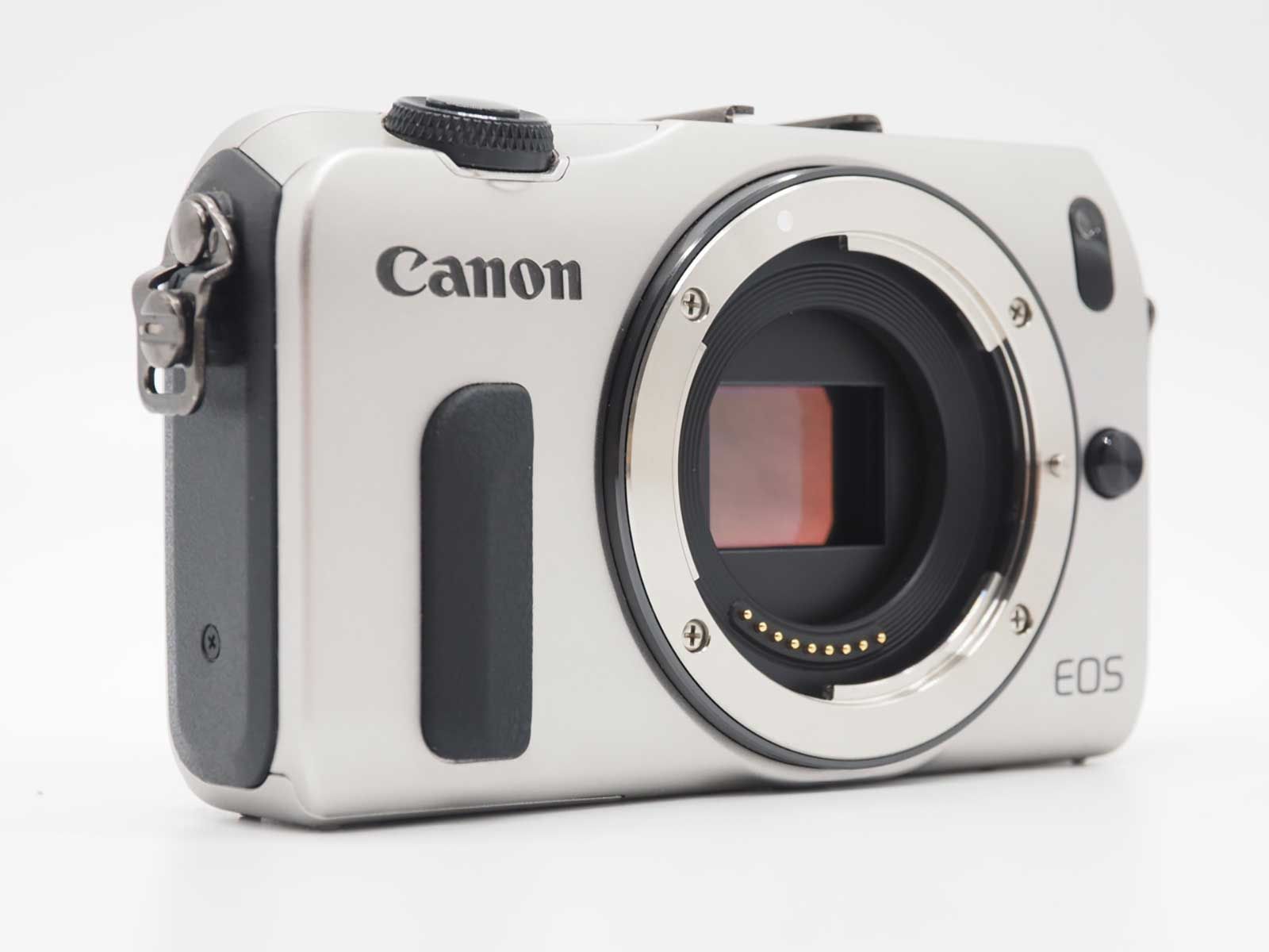  キャノン Canon EOS M Mirrorless Camera Silver 18 55 mm Lens 元箱 Z 5630 A ミラーレス一眼 デジタルカメラ