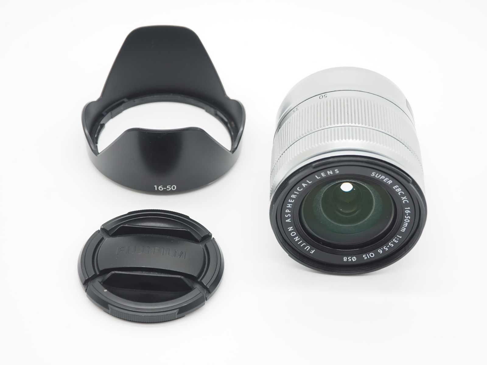 富士フィルム Fujifilm XC 16 50 mm f 3 5 6 Aspherical OIS Lens Silver Z 5633 A