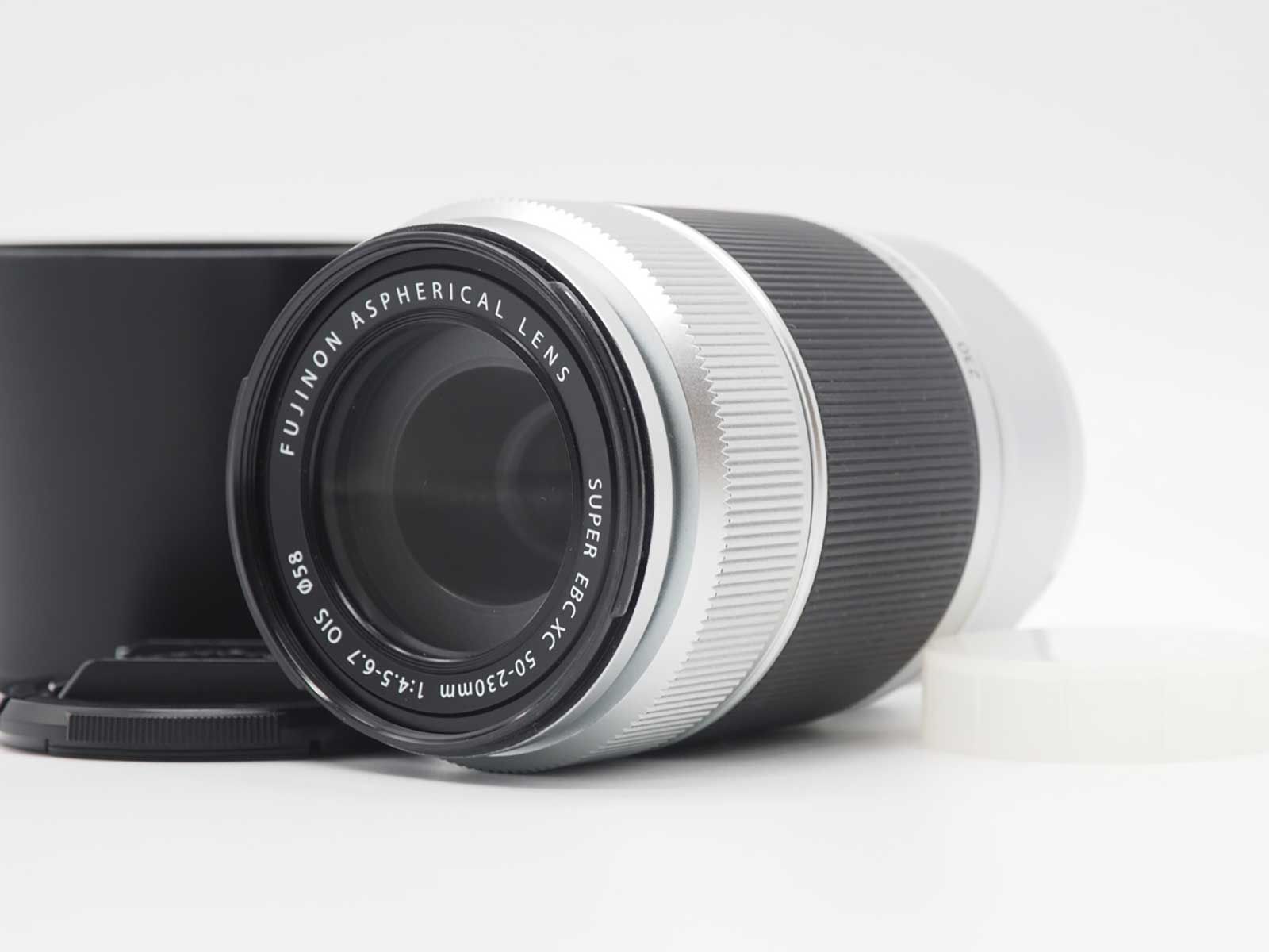 富士フィルム Fujifilm Fujinon XC 50 230 mm f 4 5 6 7 Aspherical OIS Lens Silver Z 5634 A