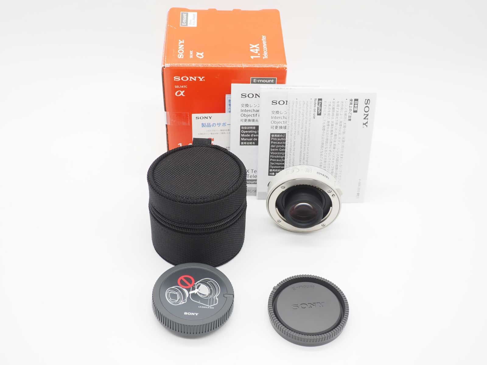 ソニー Sony 1 4 x Teleconverter SEL 14 TC for E mount 元箱 Z 5638 A