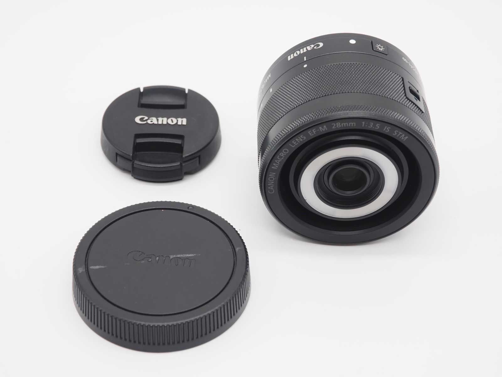 キャノン Canon EF-M 28mm f/3.5 Macro IS STM Lens Black [並品